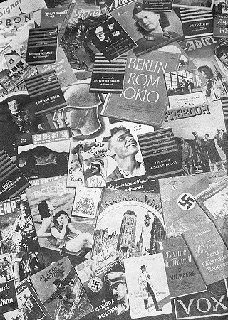 Selection of Axis propaganda magazines
